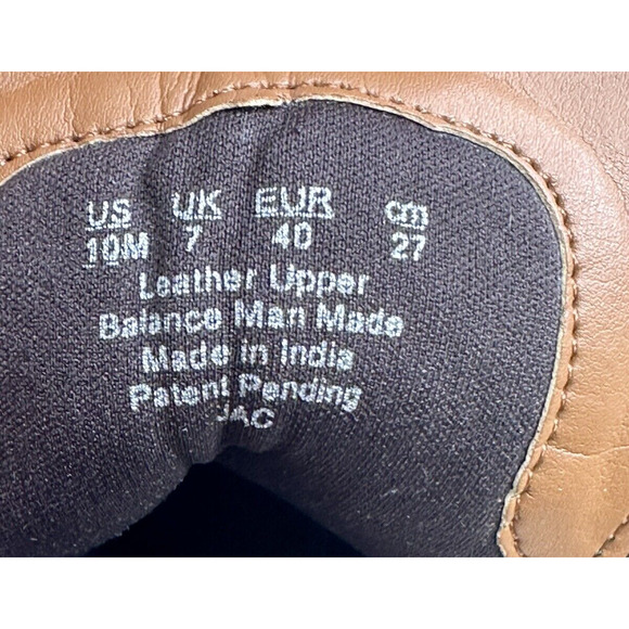 Naturalizer Jac Water Repellent Tawny Brown Suede Ankle Combat Boots Women's 10M - Picture 10 of 12